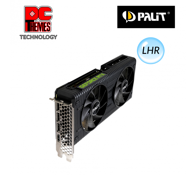 PALIT GeForce RTX™ 3060 Ti Dual 8G V1 [LHR] Graphics Card